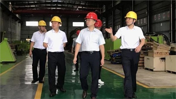 湖南省瀏陽(yáng)市招商團(tuán)一行來(lái)司考察